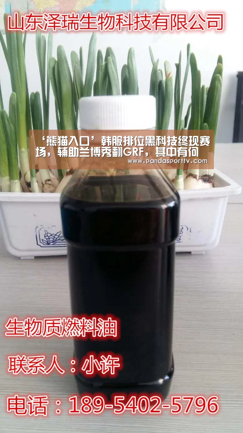 ‘熊猫入口’韩服排位黑科技终现赛场，辅助兰博秀翻GRF，其中有何玄机